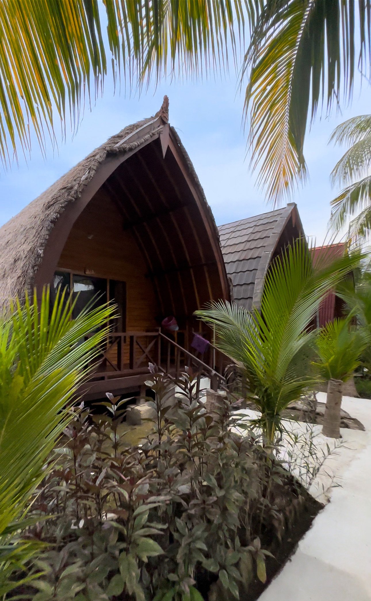 Private bungalows in Gili Air at Hakuna Matata Hotel