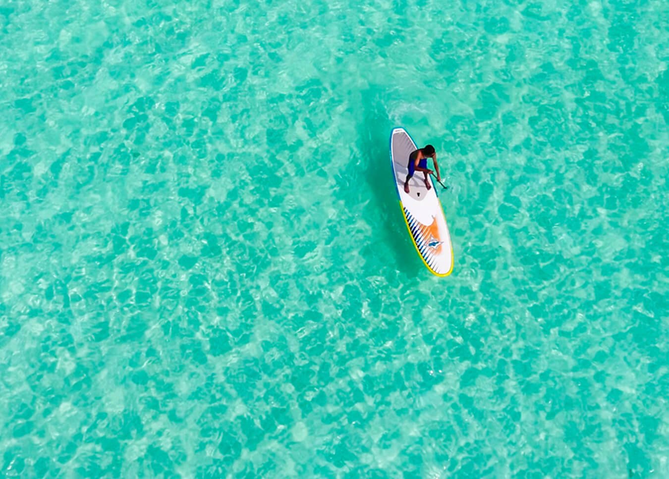 Paddle surf in Gili Air